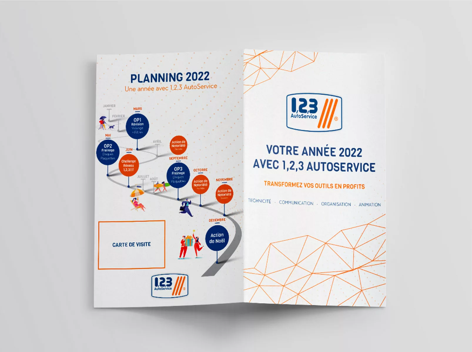 document plaquette de présentation API 123